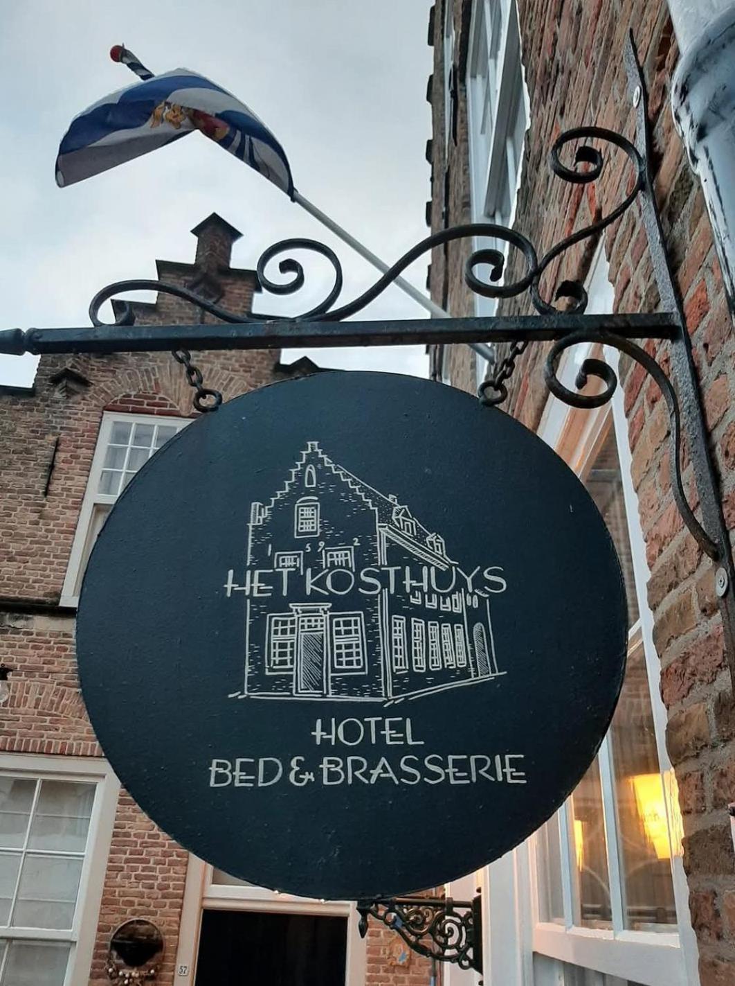 Bed & Brasserie Het Kosthuys Sint-Maartensdijk Ngoại thất bức ảnh